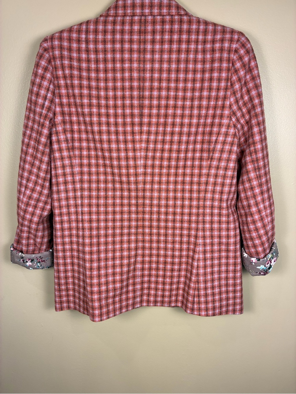 Sundance Women’s The Lisa Plaid Wool Blend Blazer Jacket Size XS - Picture 13 of 13